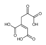 4-Oxalmesaconic acid structure