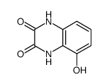 5-HYDROXYQUINOXALINE-2,3(1H,4H)-DIONE Structure