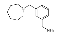 1-[3-(AZEPAN-1-YLMETHYL)PHENYL]METHANAMINE structure