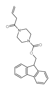 4-(1-氧代-3-丁烯-1-基)-1-哌嗪甲酸-9H-芴-9-甲酯图片