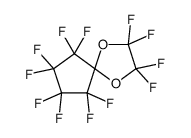 2,2,3,3,6,6,7,7,8,8,9,9-dodecafluoro-1,4-dioxaspiro[4.4]nonane Structure