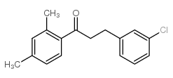 3-(3-CHLOROPHENYL)-2',4'-DIMETHYLPROPIOPHENONE图片