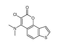 3-Chloro-4-dimethylaminothioangelicin结构式