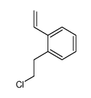 1-(2-chloroethyl)-2-ethenylbenzene结构式