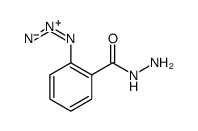 Benzoic acid, 2-azido-, hydrazide Structure