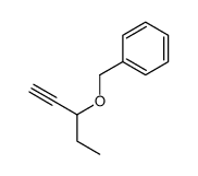 pent-1-yn-3-yloxymethylbenzene Structure