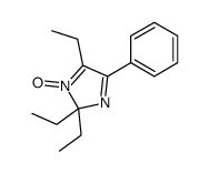 2,2,5-triethyl-1-oxido-4-phenylimidazol-1-ium结构式