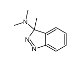 N,N,3-trimethylindazol-3-amine结构式