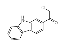 Ethanone, 1-(9H-carbazol-2-yl)-2-chloro-结构式