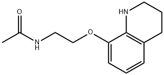 N-[2-(1,2,3,4-tetrahydroquinolin-8-yloxy)ethyl]acetamide Structure