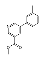 methyl 5-m-tolylpyridine-3-carboxylate Structure