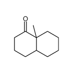 (4aS,8aR)-8a-methyl-2,3,4,4a,5,6,7,8-octahydronaphthalen-1-one Structure