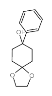 8-PHENYL-1,4-DIOXASPIRO[4,5]DECAN-8-OL Structure