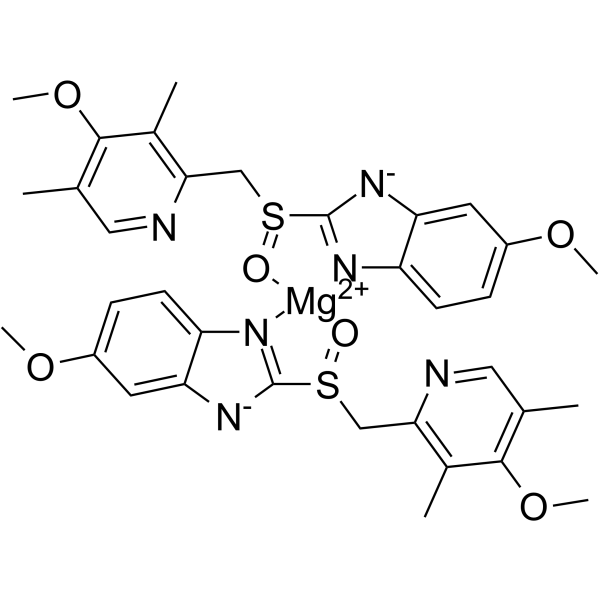 Omeprazole magnesium Structure