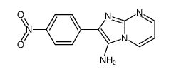 2-(4-Nitrophenyl)imidazo[1,2-a]pyrimidin-3-amine Structure