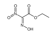 Acetic acid, 2-(hydroxyimino)-2-nitro-, ethyl ester Structure