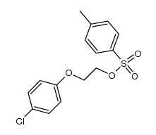 4-chlorophenoxyethyl 4-toluenesulfonate Structure