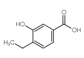 4-乙基-3-羟基苯甲酸结构式