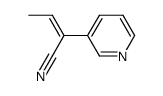 3-Pyridineacetonitrile,alpha-ethylidene-(9CI) structure