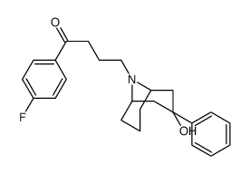 1-(4-fluorophenyl)-4-(3-hydroxy-3-phenyl-9-azabicyclo[3.3.1]nonan-9-yl)butan-1-one结构式