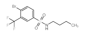 4-Bromo-N-butyl-3-(trifluoromethyl)benzenesulfonamide picture