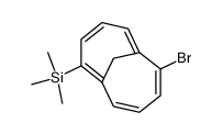 (7-bromobicyclo[4.4.1]undeca-1,3,5,7,9-pentaen-2-yl)trimethylsilane结构式