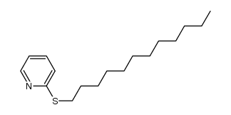 dodecyl 2-pyridyl sulfide结构式