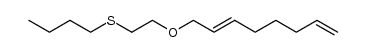 5-thia-8-oxa-10E,15-hexadecadiene Structure