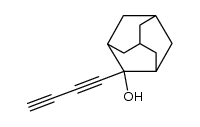 2-butadiynyladamantan-2-ol Structure