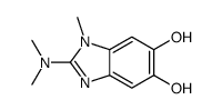 (9ci)-2-(二甲基氨基)-1-甲基-1H-苯并咪唑-5,6-二醇结构式