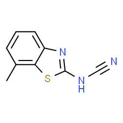 Cyanamide, (7-methyl-2-benzothiazolyl)- (9CI)结构式