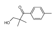 3-hydroxy-2,2-dimethyl-1-(p-tolyl)propan-1-one Structure