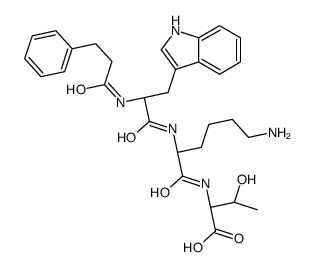 somatostatin (7-10), desamino-Trp Structure