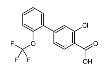 2-chloro-4-[2-(trifluoromethoxy)phenyl]benzoic acid picture