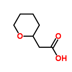 (Tetrahydro-Pyran-2-Yl)Acetic Acid Structure