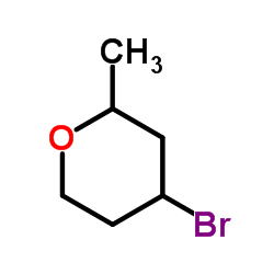 4-Bromo-2-methyltetrahydro-2H-pyran结构式