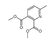 dimethyl 6-methylpyridine-2,3-dicarboxylate Structure