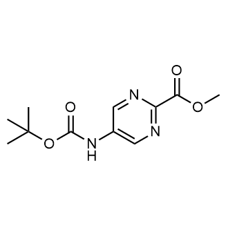 Methyl 5-{[(tert-Butoxy)carbonyl]amino}pyrimidine-2-carboxylate picture