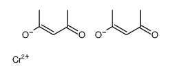 bis(pentane-2,4-dionato-O,O')chromium Structure