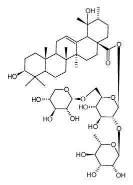 Ilexoside IX结构式