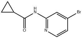 N-(4-bromopyridin-2-yl)cyclopropanecarboxamide Structure