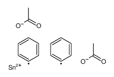 [acetyloxy(diphenyl)stannyl] acetate Structure