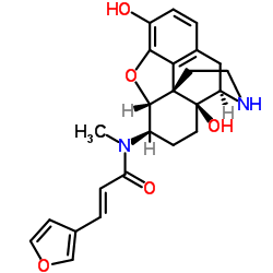 Descyclopropylmethyl Nalfurafine结构式