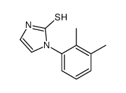 1-(2,3-二甲基苯基)-1H-咪唑-2-硫醇结构式