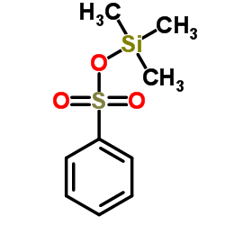 Trimethylsilyl benzenesulfonate Structure