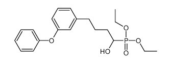 1-diethoxyphosphoryl-4-(3-phenoxyphenyl)butan-1-ol Structure