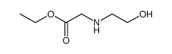 (2-hydroxy-ethylamino)-acetic acid ethyl ester结构式