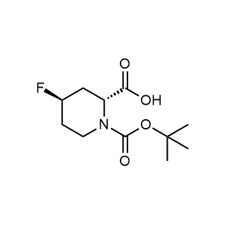 (2R,4R)-1-(叔丁氧羰基)-4-氟哌啶-2-羧酸图片