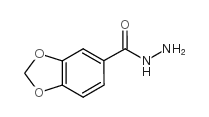 3,4-亚甲基二氧苄肼结构式