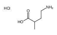 4-Amino-2-methylbutanoic acid hydrochloride图片